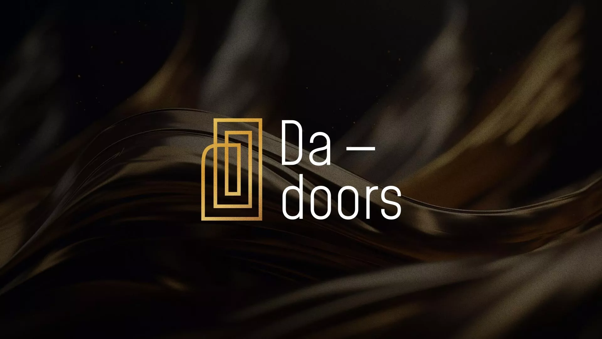 Разработка логотипа для компании «DA-DOORS» в Кизилюрте